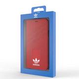 Adidas Originals Booklet Case suits iPhone X/Xs - Red/White