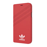 Adidas Originals Booklet Case suits iPhone X/Xs - Red/White