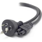 ALOGIC 3m Aus 3 Pin Wall to IEC C5 Male to Female (Clover Cable)