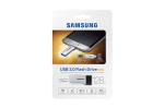 Samsung USB Drive 128GB, Duo Type, USB3.0 and Micro USB2.0, Silver &amp; Black, 130MB/s Read*, 5.2g, 5 Years Warranty