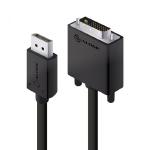 ALOGIC Active DisplayPort to DVI-D Cable with 4K Support Male to Male - Element Series - 2m