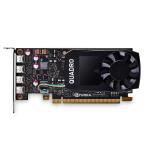 Leadtek Quadro P1000 Work Station Graphics Card PCIE 4GB DDR5, 4H(mDP), Single Slot, 1x Fan, Low Profile