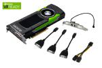 Leadtek Quadro P6000 Work Station Graphics Card PCIE 24GB DDR5X, 5H (4xDP/1xDVI-D), Dual Slot, 1xFan, ATX