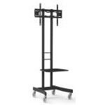 Atdec TV Cart Black Mobile cart for medium and large displays