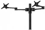 Atdec Dual Arm Desktop Monitor Mount BLK