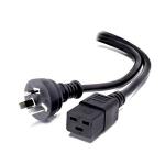 ALOGIC 5m Aus 3 Pin Mains Plug to IEC C15 High Temperature Male to Female