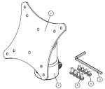 Atdec POS Display Top Head - 38mm