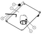 Atdec POS Printer Tray