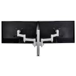 Atdec 400mm Pole and 2x Arm w/ Bolt Through in Black