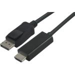 ALOGIC 2M DisplayPort to HDMI Cable, Male to Male