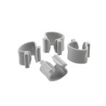 Atdec SYSTEMA Cable Clips Pack of 4 Silver
