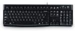 Logitech Wired Keyboard K120, USB, Black