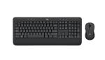 Logitech Wireless Keyboard &amp; Mouse Combo, MK545, Black, USB Receiver, (combo powered by 4x AA, included)