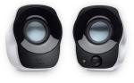 Logitech Speaker System 2.0, USB, Z120, White, 1.2W RMS, 3.5mm Input