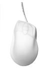 GETT Waterproof Medical Button Scroll Mouse - (White)