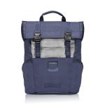 Everki ContemPRO Roll Top Laptop Backpack, up to 15.6&quot; Navy (EKP161N) with Dedicated Tablet/iPad/Pro/Kindle compartment up to 13&quot;