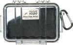 Pelican 1020 Micro Case - Clear with Black
