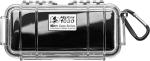 Pelican 1030 Micro Case - Clear with Black