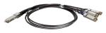 D-LINK DEM-CB100QXS-4XS QSFP+ to 4x 10G SFP+ Direct Attach Cable (1 Metre)