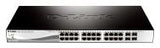 D-LINK DGS-1210-28P 28-Port Gigabit WebSmart PoE Switch with 24 UTP and 4 SFP Ports (193Watts)