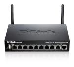 D-LINK DSR-250N Unified Wireless N Services Router with 8 LAN and 1 WAN Gigabit Interfaces (1 USB 2.