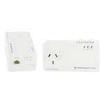 NetComm NP1201 1.2Gbps Powerline AC Pass-Through  Twin Pack - Gigabit LAN