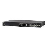 Cisco SF550X-24MP 24-port 10/100 PoE Stackable Switch