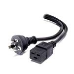 ALOGIC 5m 15Amp Aus 3 Pin Mains Plug to IEC C19 Male to Female