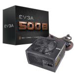 EVGA PSU (Cabled), 500W, 80+ Bronze Gold, 500B, 120mm Fan, 2xPCIE, Single Rail, 3 Year Warranty