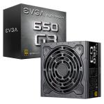 EVGA PSU (Full-Modular), 650W, Hydrodynamic Fan, 80+ Gold 92%, SuperNOVA G3, 130mm Fan, 3xPCIE, Single Rail, 7 Year Warranty