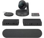 Logitech ConferenceCam BCC950 for Business, FHD Video/Audio Camera, Duplex MIC, All In One Design, Speaker Base, Remote, USB