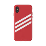 Adidas Originals Moulded Case suits iPhone X - Red/White