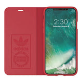 Adidas Originals Booklet Case suits iPhone X/Xs - Red/White