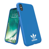 Adidas Originals Basic Logo Case suits iPhone X - Blue/White