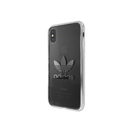 Adidas Originals Clear Case suits iPhone X - Silver Logo