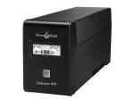 PowerShield Defender 650VA / 390W Line Interactive UPS with AVR, 2 x Australian Outlets and user replaceable batteries.