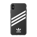 Adidas Originals Classic Moulded Case suits iPhone Xs Max (6.5") - Black/White