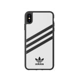 Adidas Originals Classic Moulded Case suits iPhone Xs Max (6.5") - White/Black