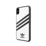 Adidas Originals Classic Moulded Case suits iPhone Xs Max (6.5") - White/Black