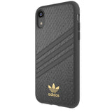 Adidas Originals Suede Moulded Case suits iPhone XR (6.1") - Black