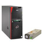 Bundle Fujitsu TX1330 M3 Server, E3-1230v6, 8GB DDR4, 2x 2TB SATA, DVDRW, 450W + 380W Internal Battery Unit