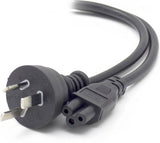 ALOGIC 1m Aus 3 Pin Wall to IEC C5  Male to Female (Clover Cable)