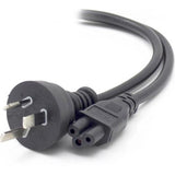 ALOGIC 3m Aus 3 Pin Wall to IEC C5 Male to Female (Clover Cable)