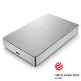 LaCie Porsche Design Mobile Drive 2.5&quot; / 1TB / USB3.1 Type C / 2Yr Warranty