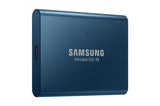 Samsung T5 Portable SSD 500GB/Up to 540MB/Sec Transfer speed/Alluring Blue/51g