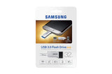 Samsung USB Drive 32GB, Duo Type, USB3.0 and Micro USB2.0, Silver &amp; Black, 130MB/s Read*, 5.2g, 5 Years Warranty