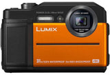 Panasonic Lumix DC-FT7 20.4 Megapixel Digital Camera Orange