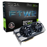 EVGA GeForce GTX1070 FTW2 Gaming Graphics Card, 8GB GDDR5,PCIE, Full Height, iCX RGB Cooling (2 Fans), DVI-D, DP x3, HDMI, Max 4 Outputs