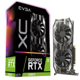 EVGA Geforce RTX2080Ti XC Gaming Graphics Card, 11GB GDDR6, PCIE, Full Height, HDB RGB Fans x 2, DP x3, HDMI, Max 4 Outputs