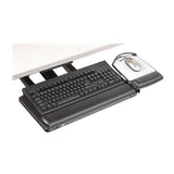 3M AKT180LE Sit to Stand Easy Adjust Keyboard Tray with Adjustable Keyboard and Mouse Platform